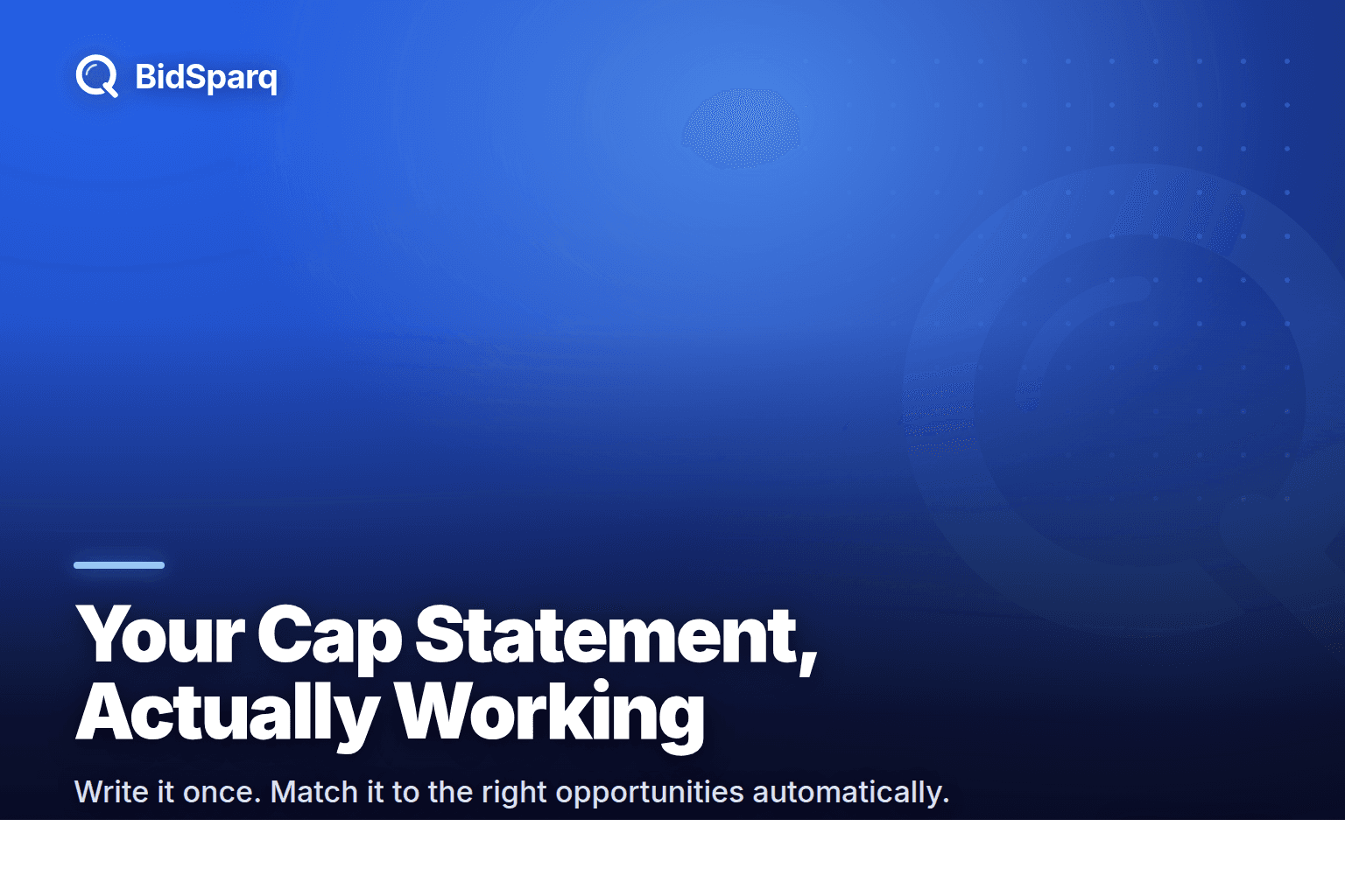 Cap Statement: What It Is and Why It Wins Bids