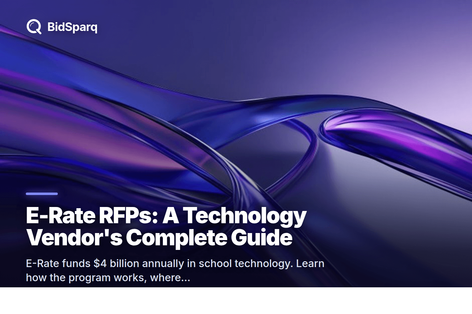E-Rate RFPs: A Technology Vendor's Complete Guide