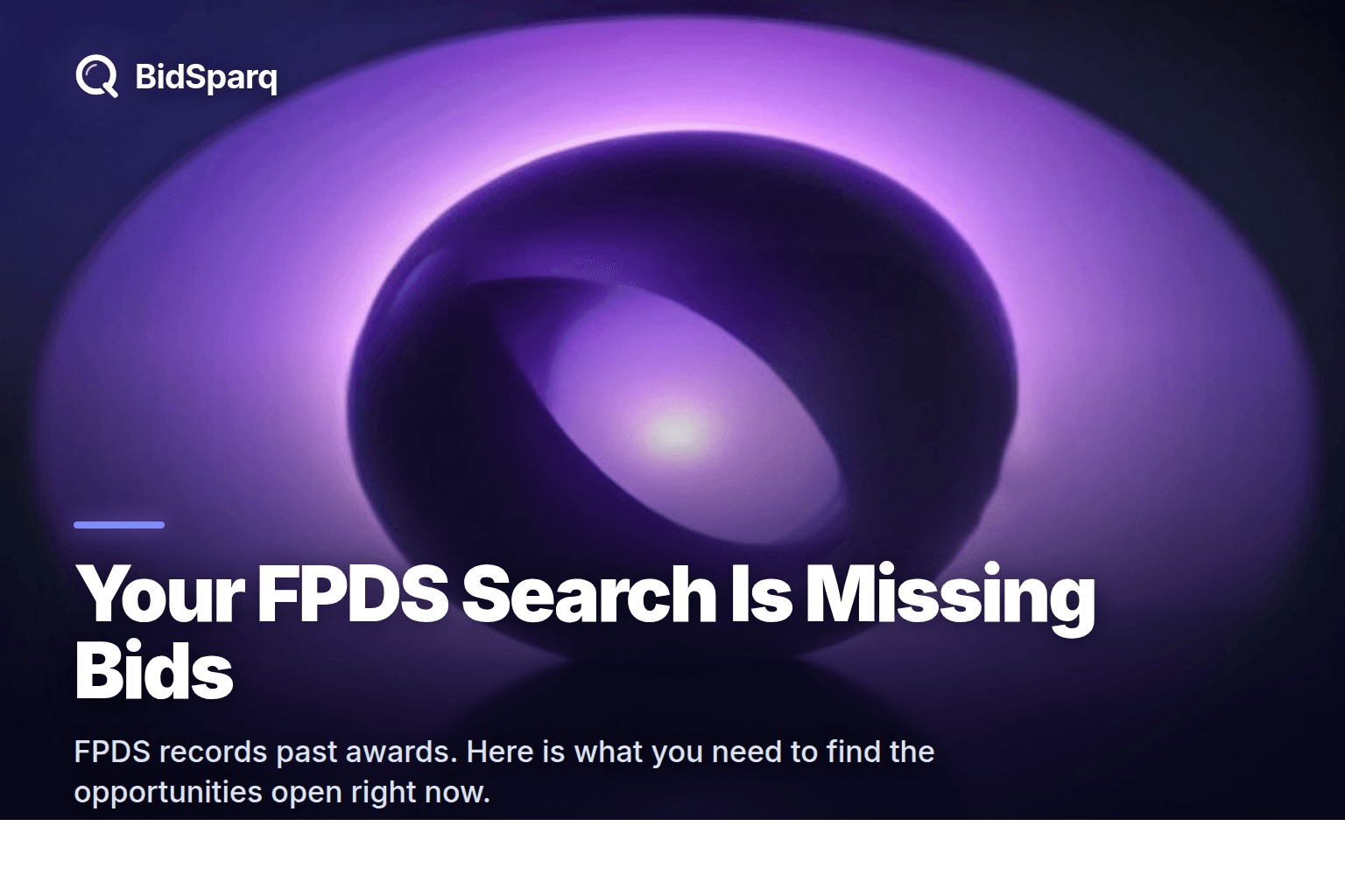 How to Run an FPDS Manual Search (and What It Can't Tell You)