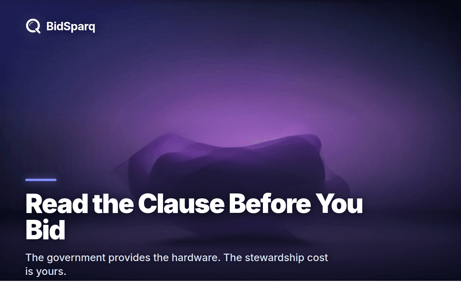 GFE Computer Clauses: What Every Bidder Must Know