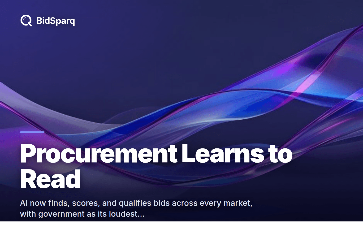 How AI Is Changing Government Procurement (And Beyond)