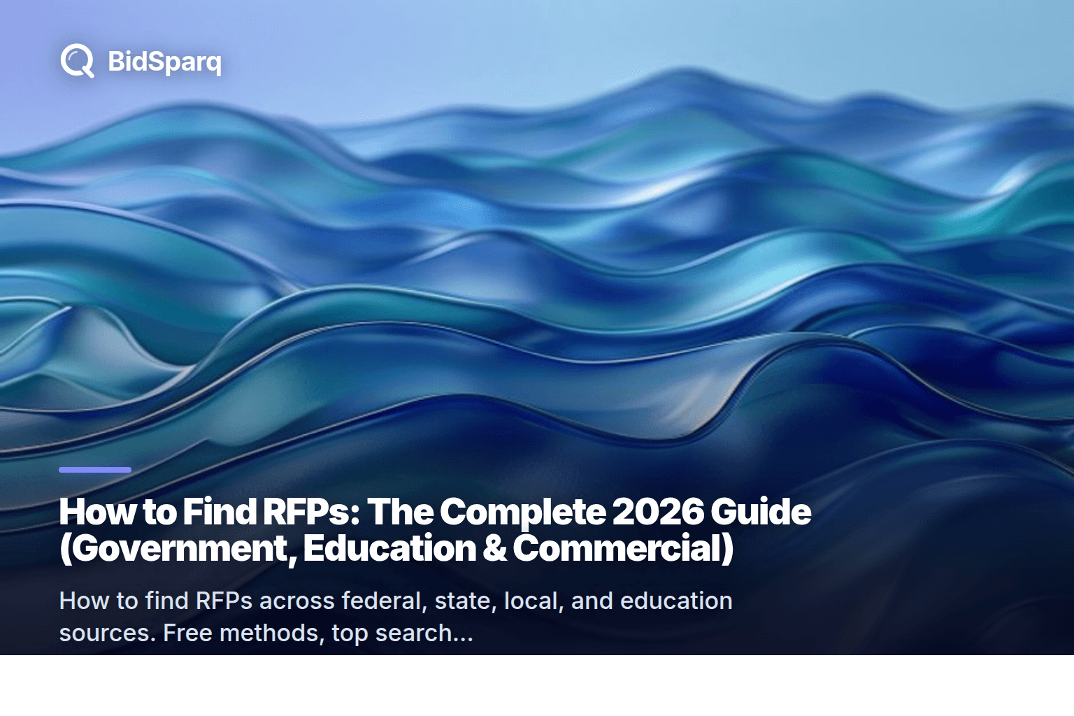 Stop Checking 50 Agency Sites: How to Find RFPs in 2026