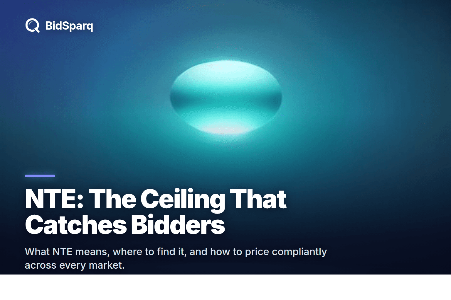 NTE Stands for Not to Exceed: What Bidders Must Know