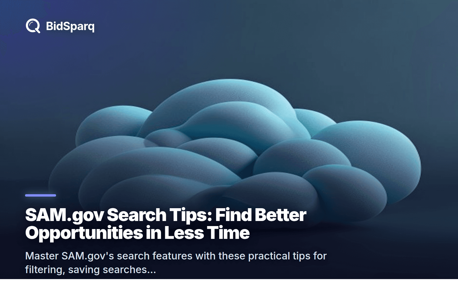 SAM.gov Search Tips: Find Better Opportunities in Less Time