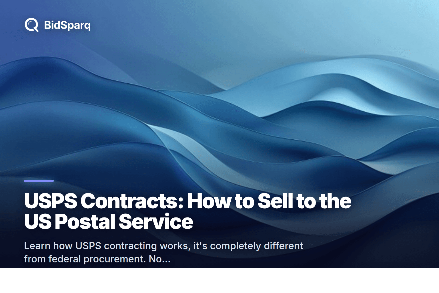 USPS Contracts: How to Sell to the US Postal Service