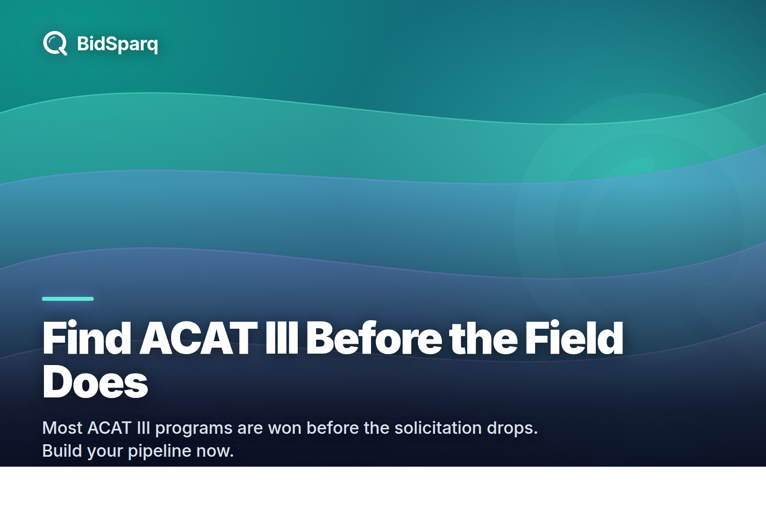 ACAT III Contracts: Find Them Before the Incumbent Does