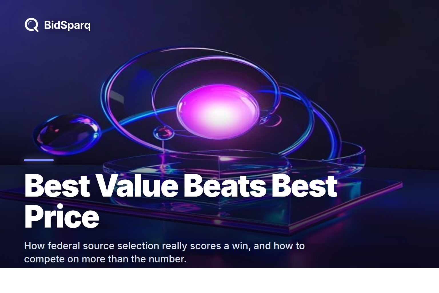 Best Value Federal Source Selection: Win on More Than Price