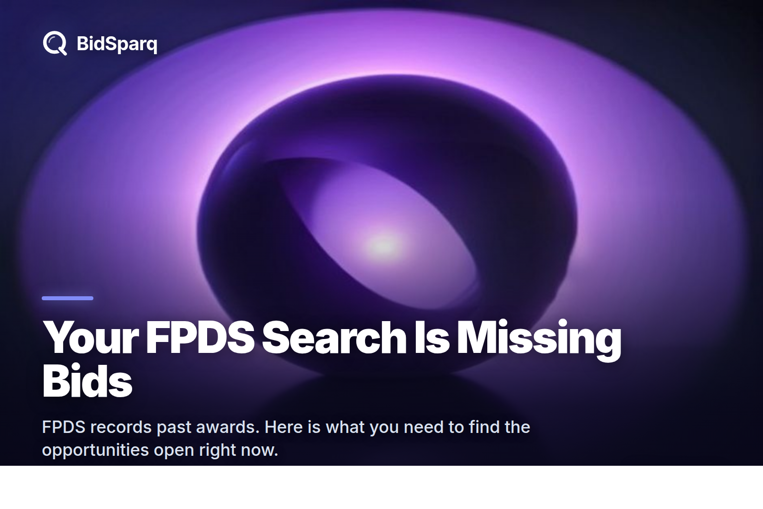 How to Run an FPDS Manual Search (and What It Can't Tell You)