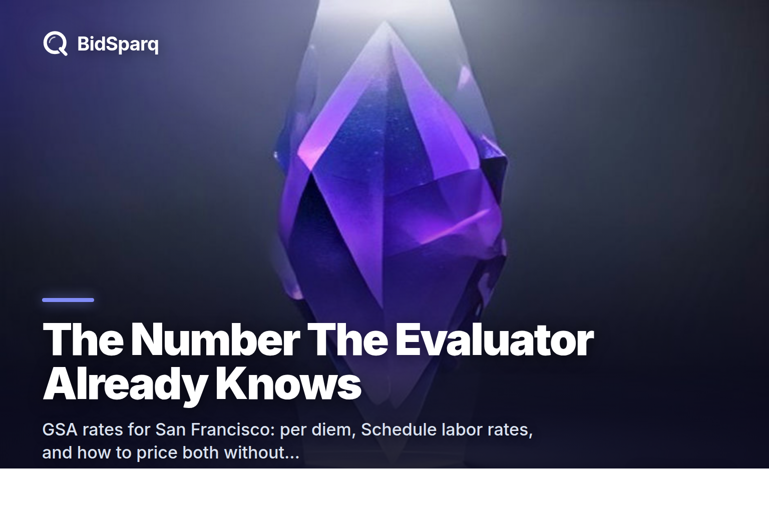 GSA Rates San Francisco: What Bidders Must Price In