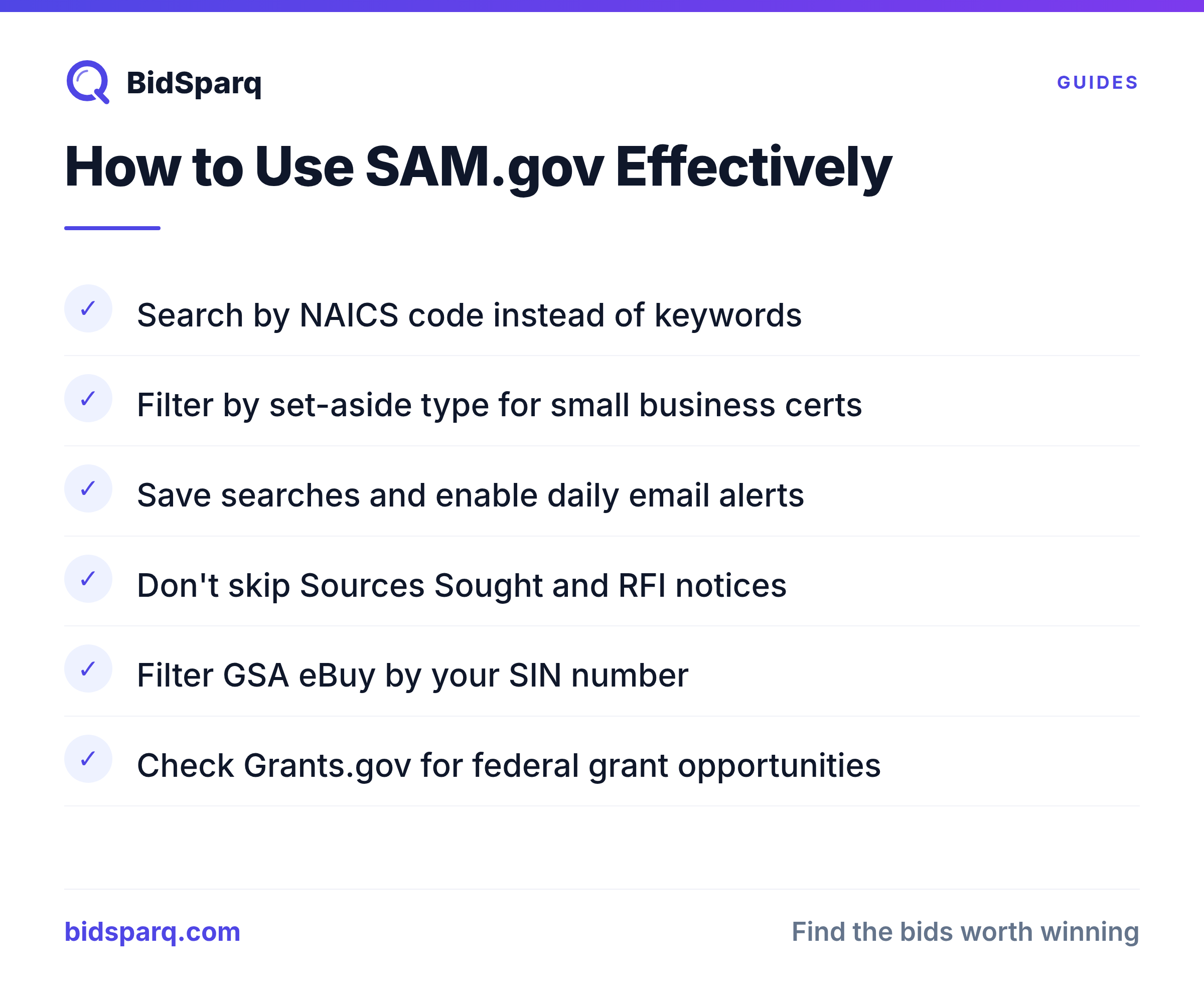 How to Use SAM.gov Effectively