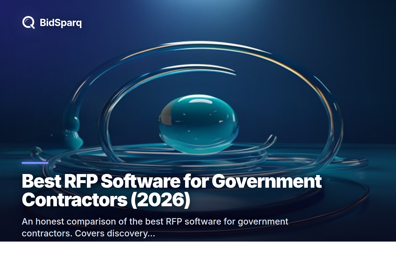 Best RFP Software for Small Federal Contractors 2026